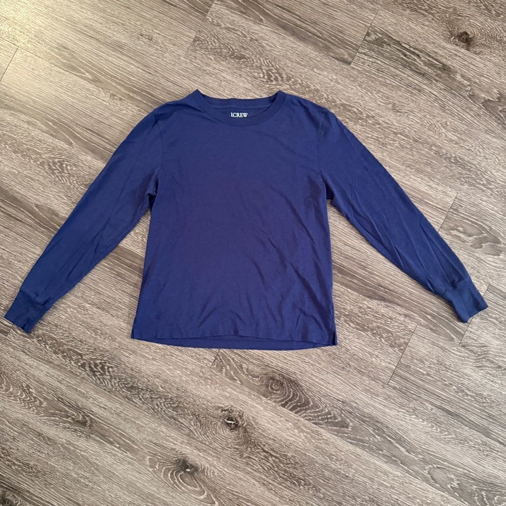 J. Crew Long Sleeve Crew Neck T